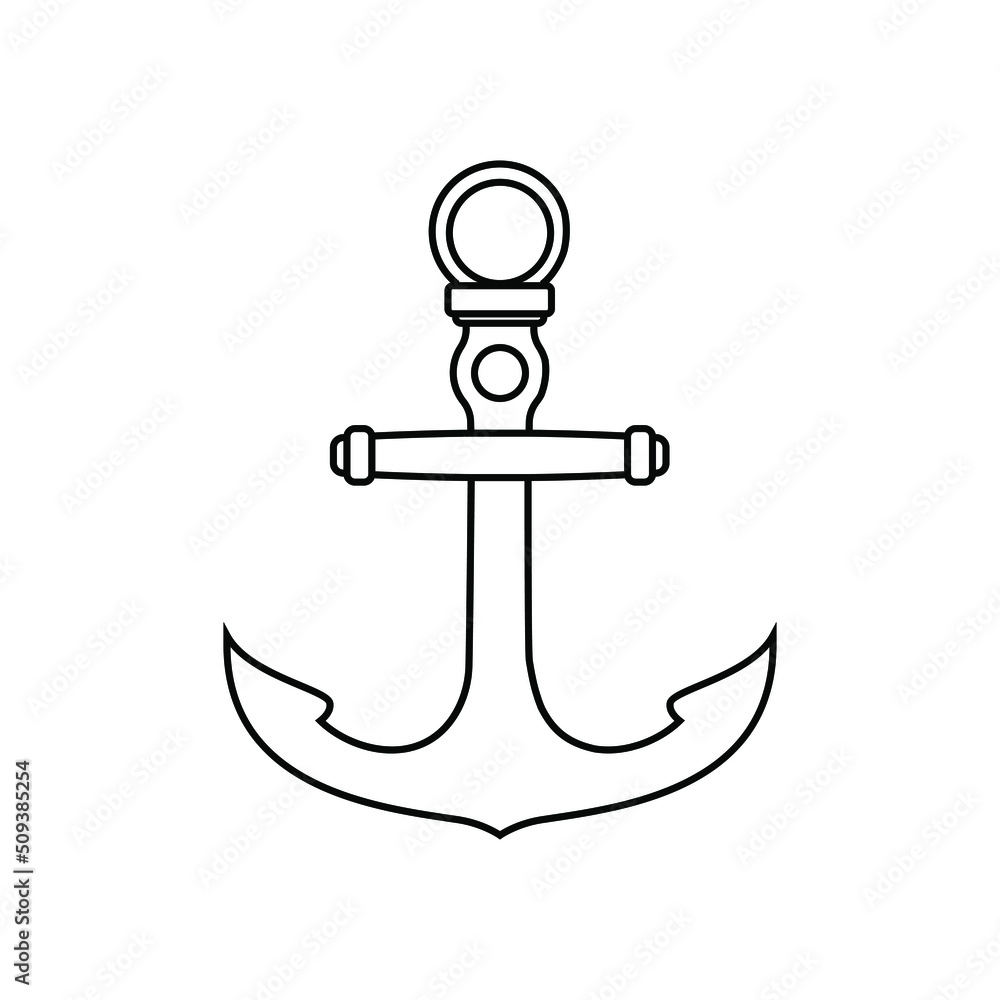 Anchor icon vector set. seafaring illustration sign collection. sailor symbol or logo. Anchor icon vector set. seafaring illustration sign collection. sailor symbol or logo.