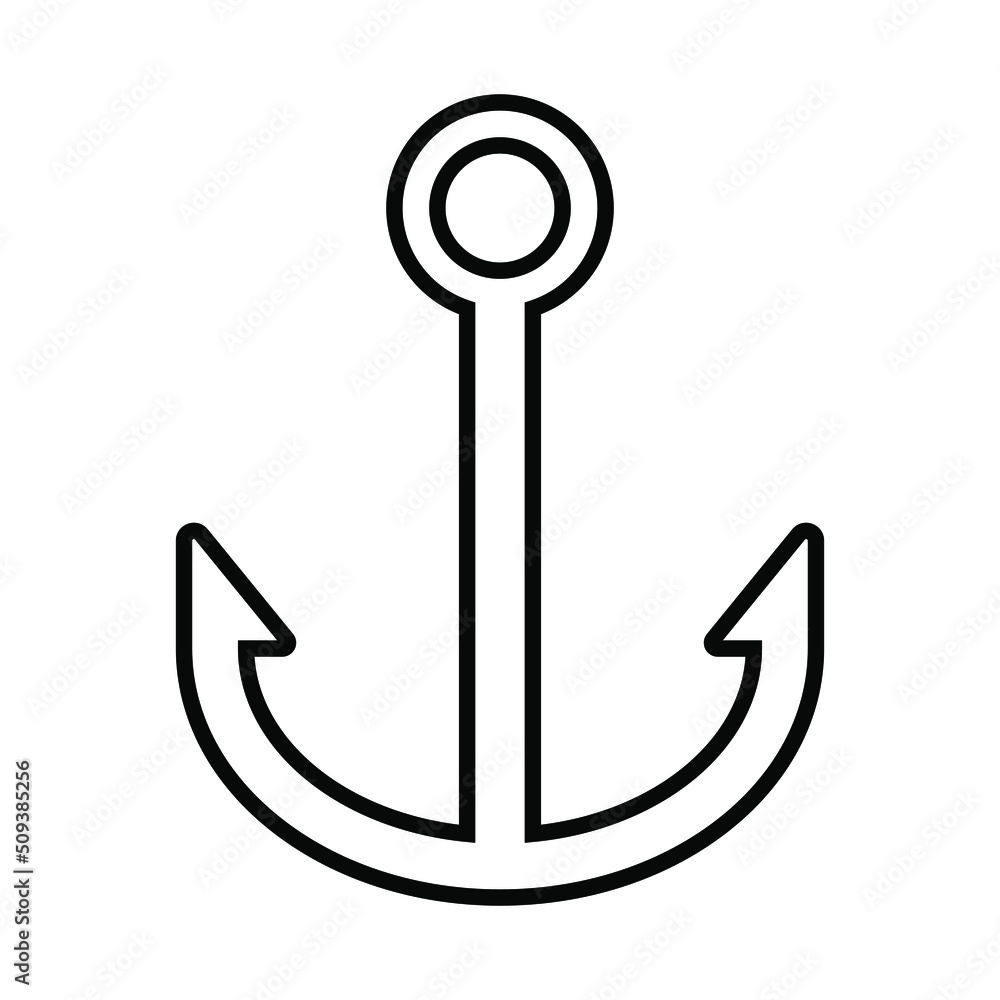 Anchor icon vector set. seafaring illustration sign collection. sailor symbol or logo. Anchor icon vector set. seafaring illustration sign collection. sailor symbol or logo.