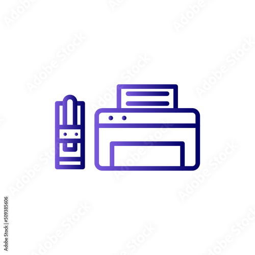 Teleprinter Icon