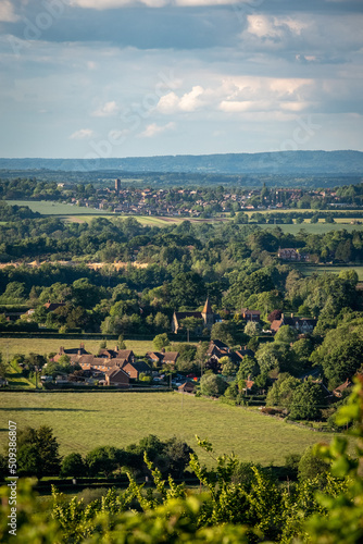 Fototapeta Naklejka Na Ścianę i Meble -  View of Duncan and Petworth, West Sussex