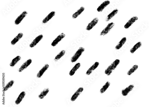 Rain Dots Shape and Line angle Abstract Organic Hand Drawn Illustration