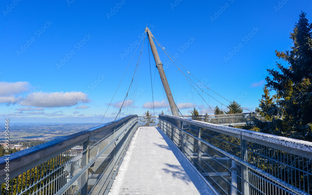 Fototapeta premium Das Allgäu Nahe Scheidegg, Schwaben/Bayern