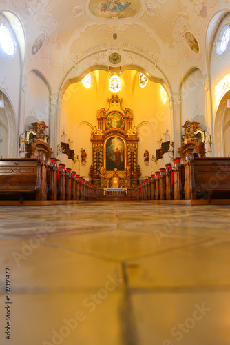 Innenansicht St. Peter und Paul (Lindenberg im Allgäu)