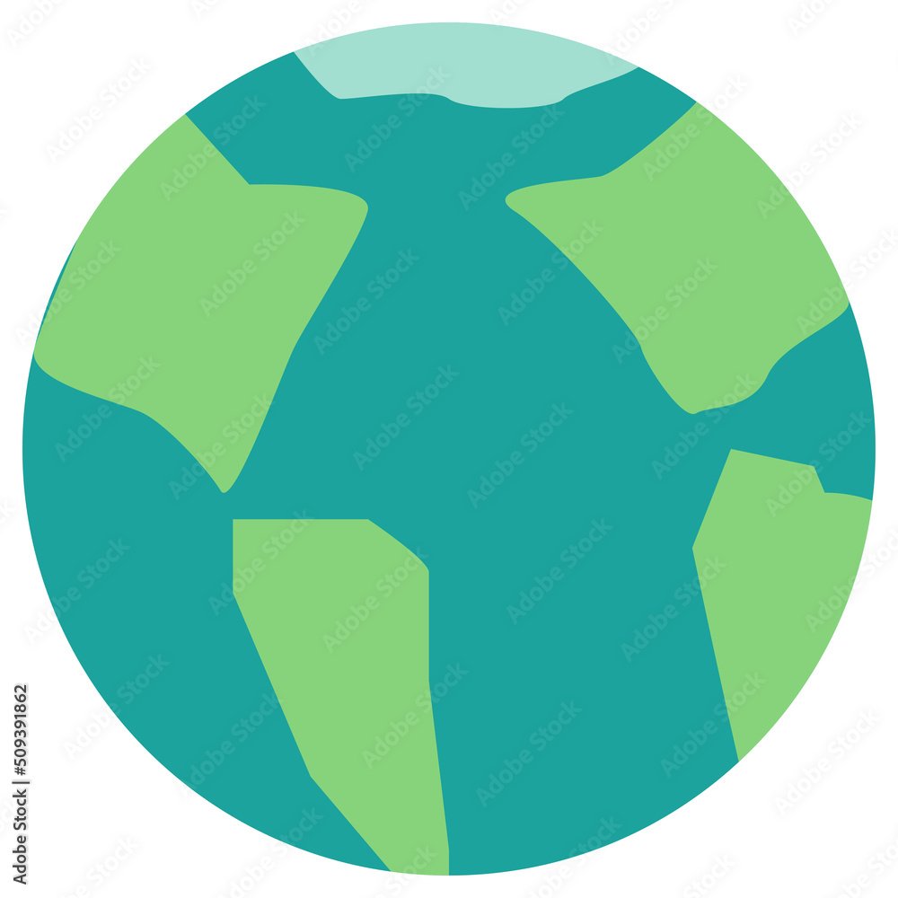 Planet earth vector art illustration Planet earth vector art illustration