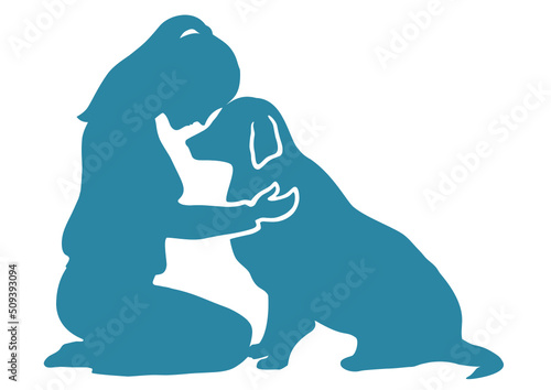 Donna e cane