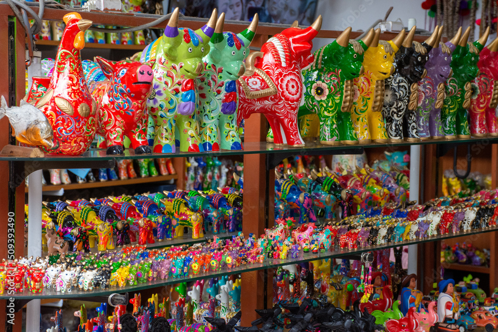 Artículos en venta en mercado Lima Peru