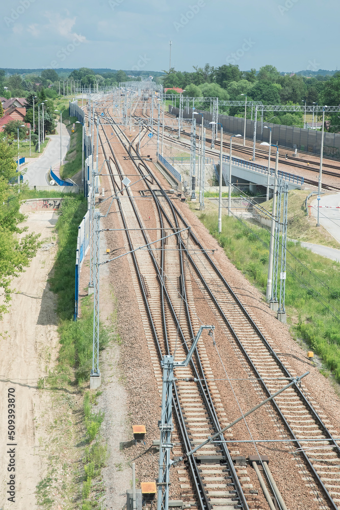 rozgałęzienie torów kolejowych rozgałęzienie torów kolejowych