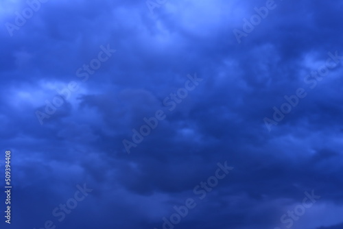 Blue sky with clouds - 01