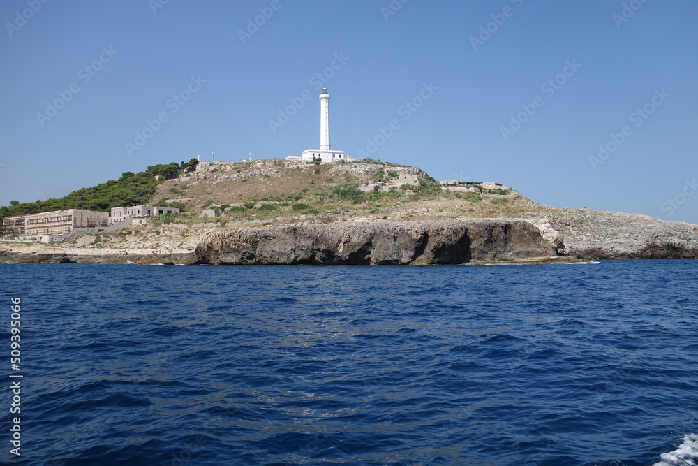 Lighthouse of Santa MAria di LEuca Puglia Italy
