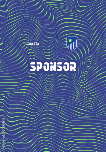 Soccer jersey design for sublimation 