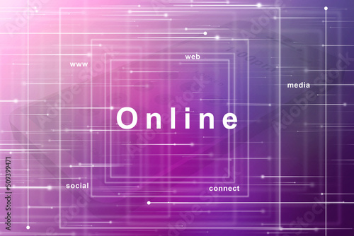 2d illustration abstract Online background
