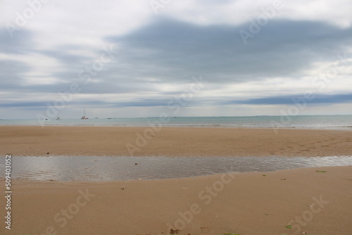 Plage d Ol  ron  littoral nature et sauvage de l oc  an atlantique