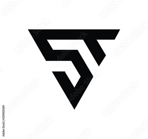 Free Download Initial ST TS Letter Logo Design Vector Template. Monogram and Creative Alphabet S T Letters icon Illustration. - GFXLoad