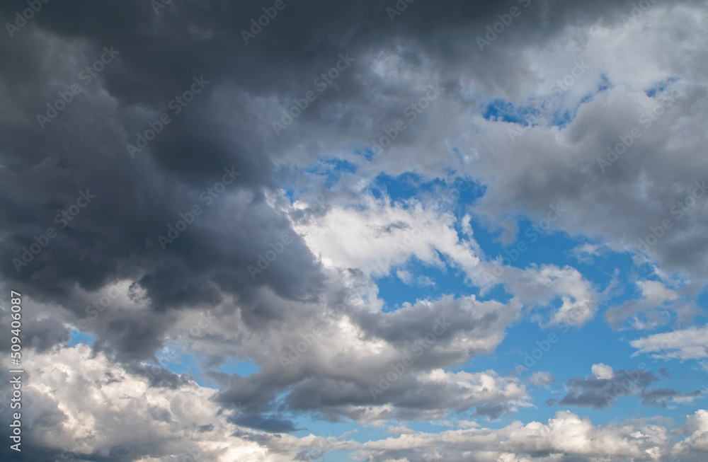 Obraz premium Clouds in the sky.