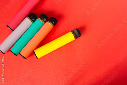 Colorful electronic cigarettes