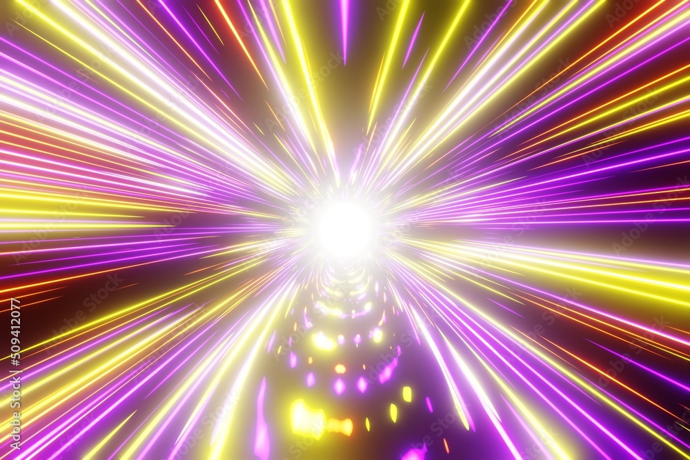 Colorful abstract technology big data digital background. 3d rendering. Abstract background, smooth multicolored lines. The energy flow tunnel. High quality 3d illustration Colorful abstract technology big data digital background. 3d rendering. Abstract background, smooth multicolored lines. The energy flow tunnel. High quality 3d illustration