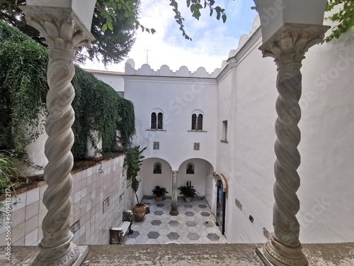 Isola di Capri - Napoli - I monumenti e gli scorci più suggestivi - paesaggi giardini e costruzioni photo