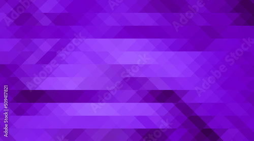 purple triangular grid mosaic background, creative design templates for futuristic, digital, modern, technology concept. triangular abstract background in violet color tone.