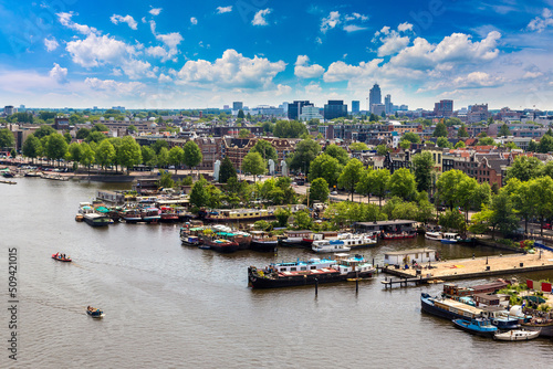 Photography Panoramic view of Amsterdam