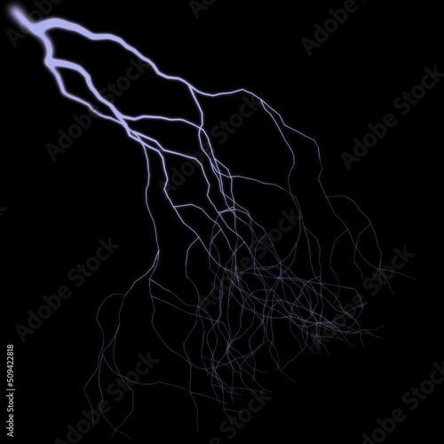 Realistic Lightning Texture Overlay HD