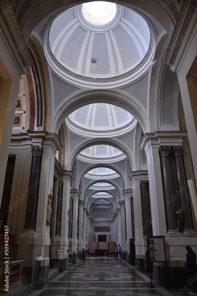 Coupoles du Duomo à Palerme. Sicile