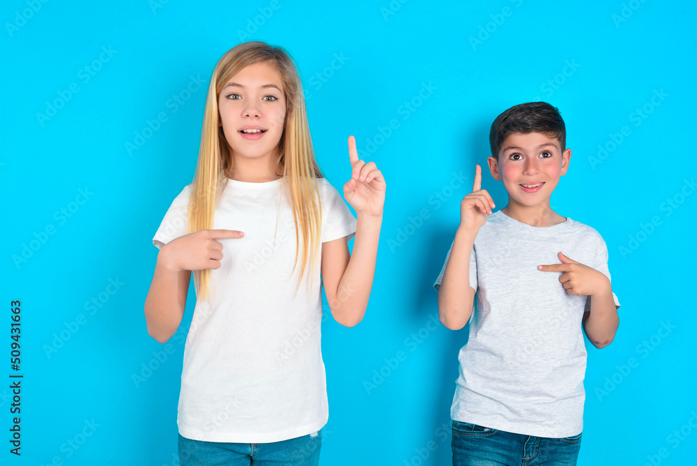 Kids Pointing At Each Other