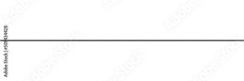 Rope symbol. Wire sign. Vector isolated on white.	