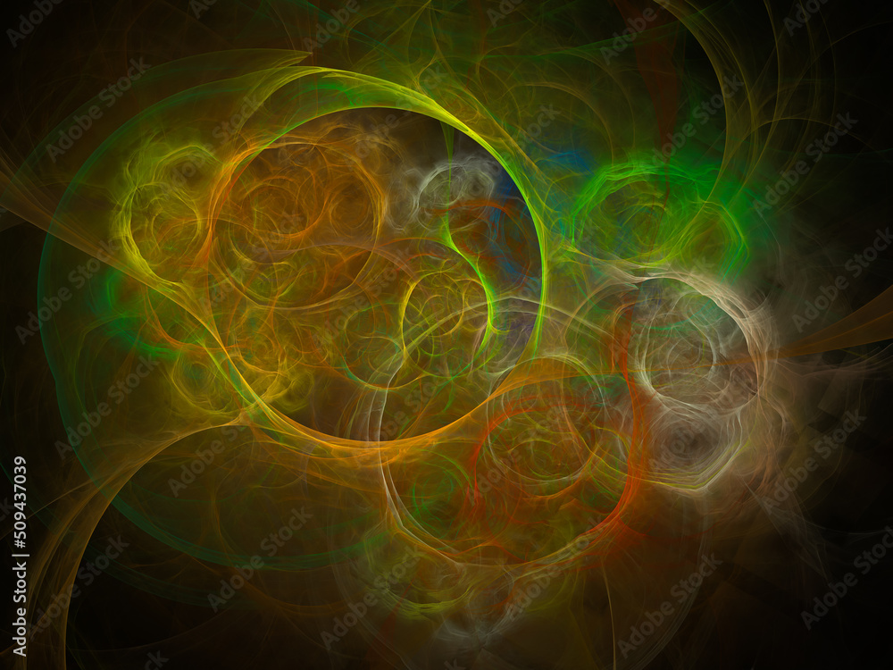 Abstract background illustration, modern hipster futuristic fractal flame graphic. colorful surreal poster, banner Abstract background illustration, modern hipster futuristic fractal flame graphic. colorful surreal poster, banner