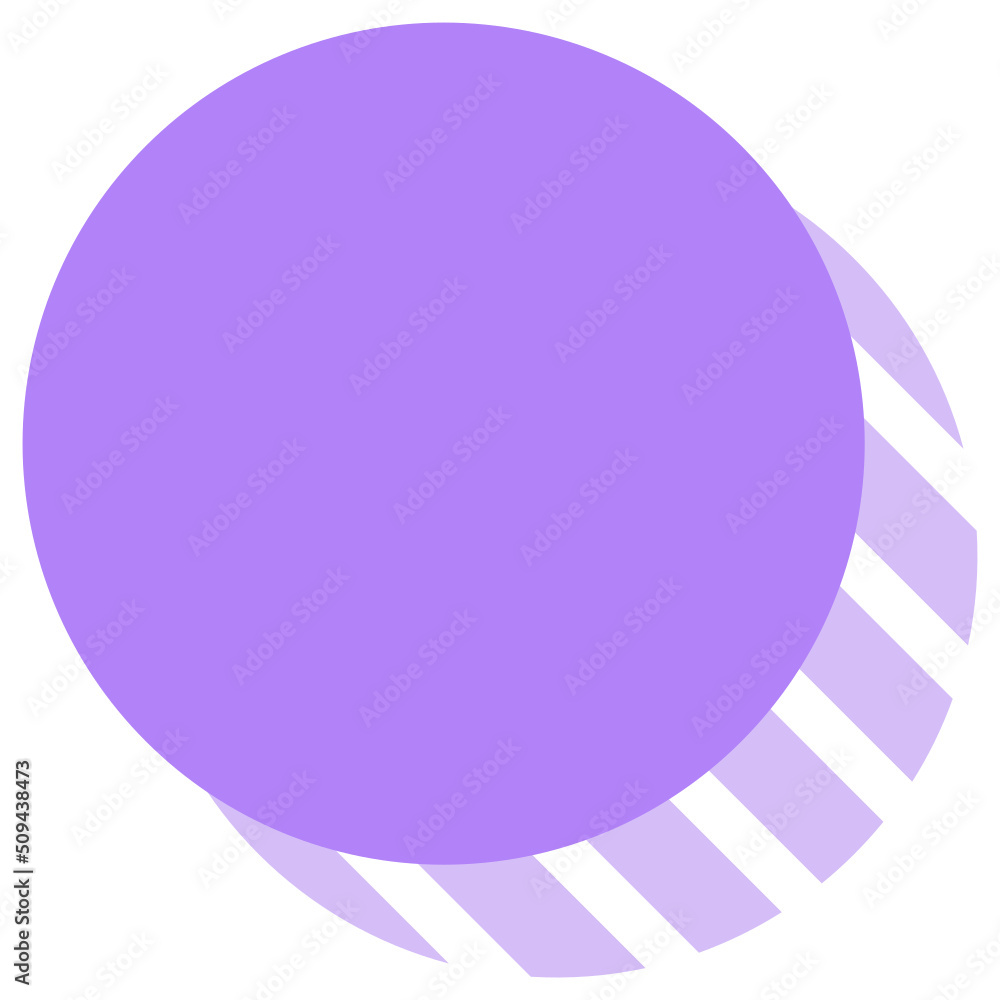 Obraz premium slant line circle banner