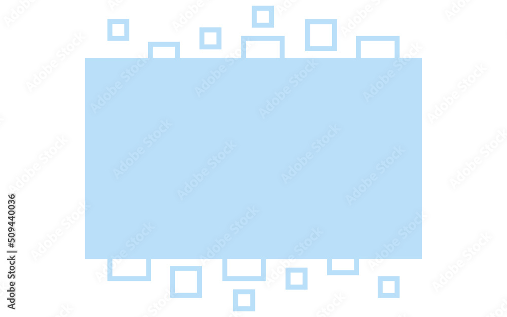 pastel art rectangle banner
