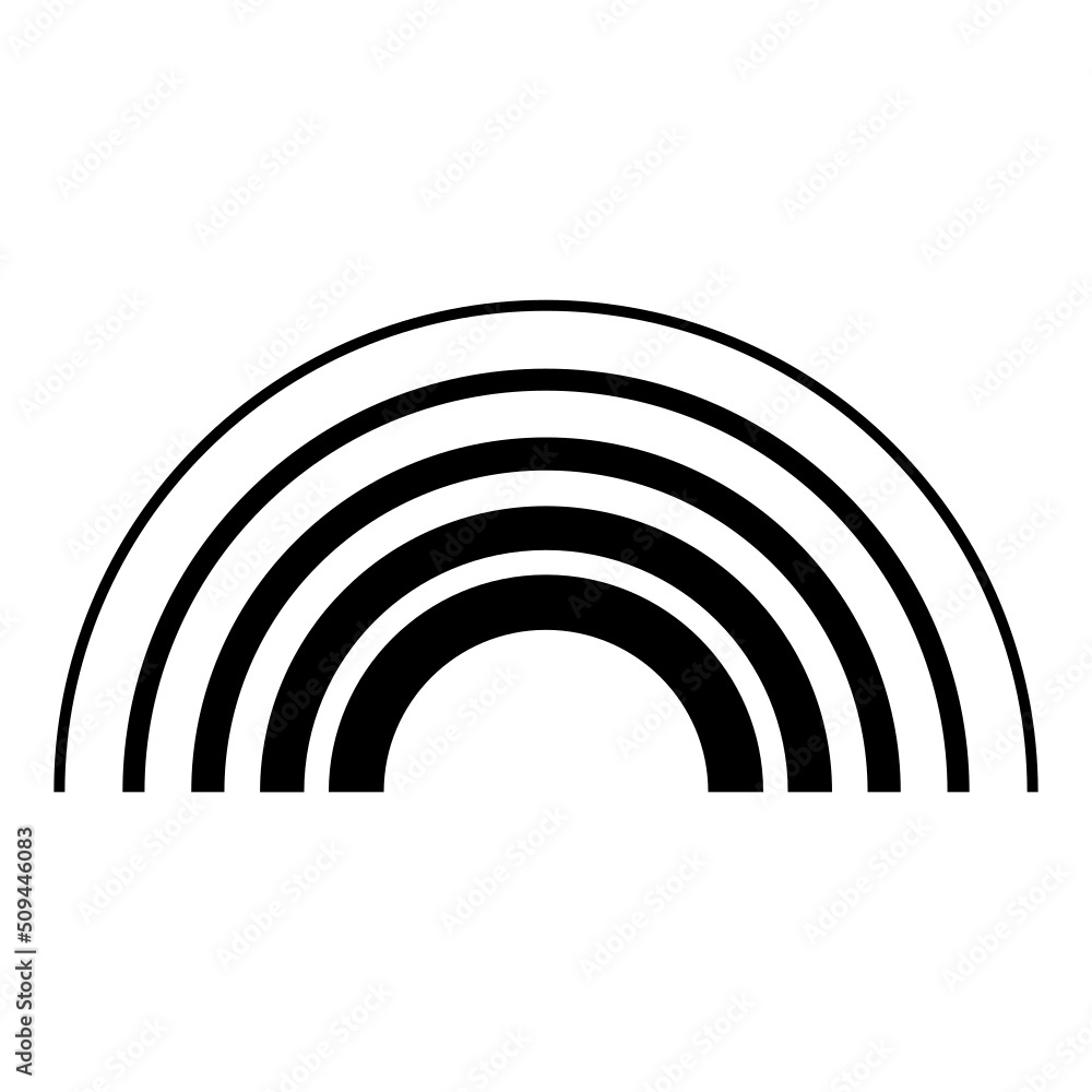 half circle pattern
half circle pattern