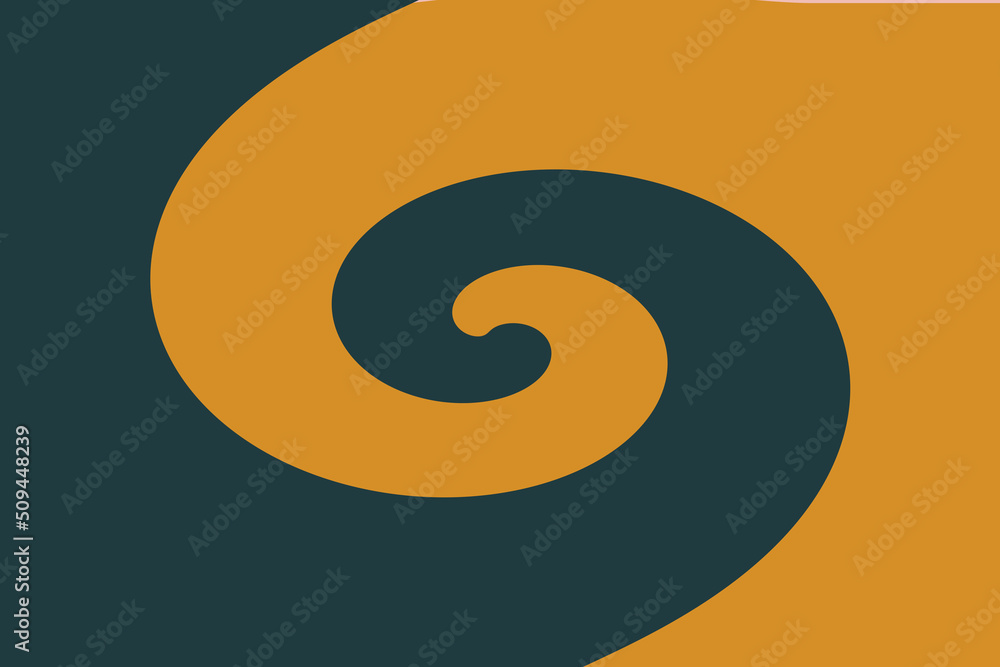 dwukolorowa spirala - obrazy, fototapety, plakaty 
