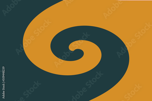 dwukolorowa spirala