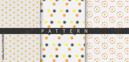 Abstract New pattern background colorful minimal geometric patterns set Free Vector 