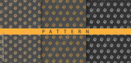 Abstract New pattern background colorful minimal geometric patterns set Free Vector 