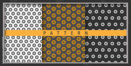 Abstract New pattern background colorful minimal geometric patterns set Free Vector 