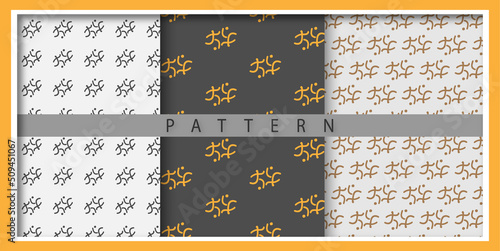 Abstract New pattern background colorful minimal geometric patterns set Free Vector 