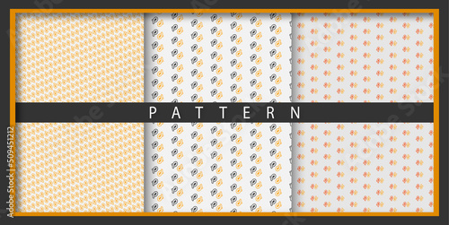 Abstract New pattern background colorful minimal geometric patterns set Free Vector 