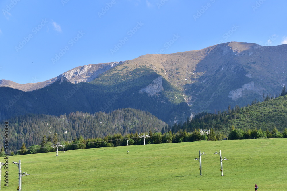 Obraz premium Słowacja, Tatry Bielskie, góry, Park Narodowy, TANAP,