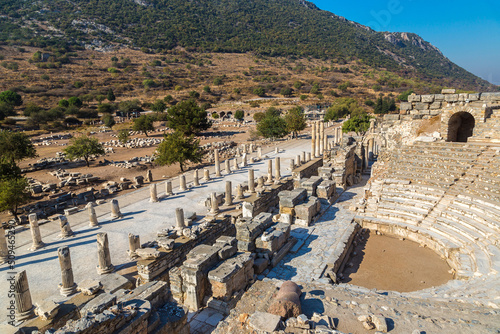 Small theater in Ephesus, Turkey
