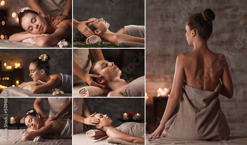 Beautiful young woman relax...