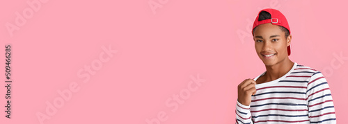 Handsome stylish African-Am...