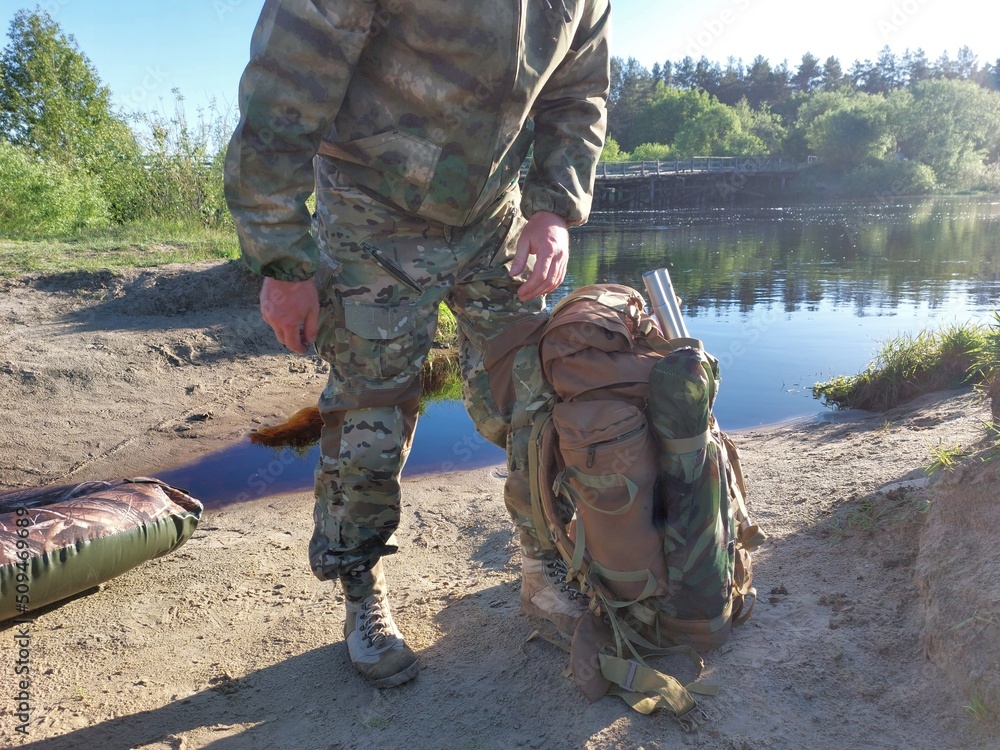 Fototapeta premium soldiers in uniform