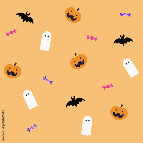 HALLOWEEN,ESTAMPADO DE HALLOWEEN,FANTASMAS,CALABAZAS,DULCES, MURCIELAGO,.