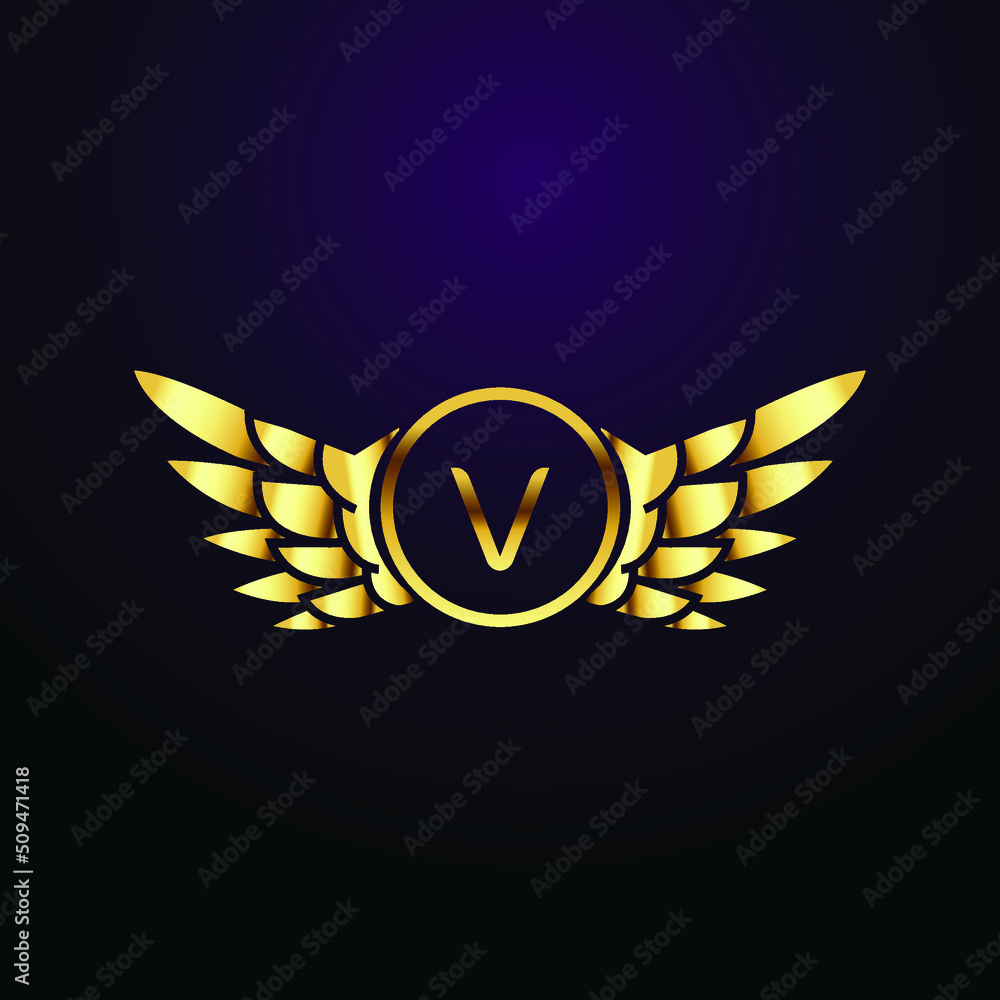 Premium luxury Vector elegant gold and font Letter V Template for company logo with monogram element 3d Design Premium luxury Vector elegant gold and font Letter V Template for company logo with monogram element 3d Design