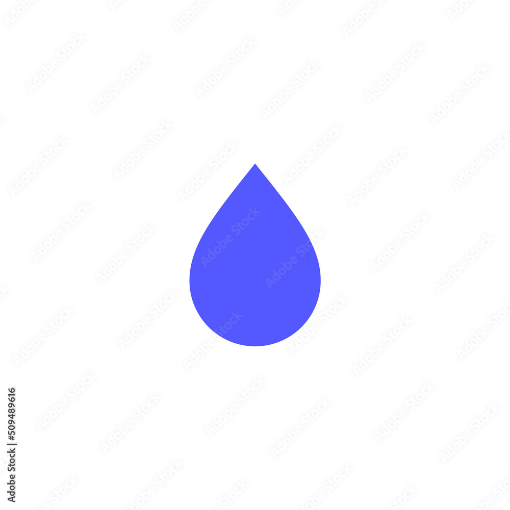 water and water drop simple icon water and water drop simple icon