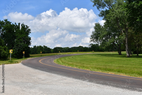 Curve on a Rural Highway