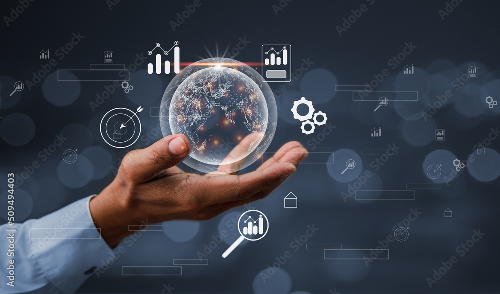 Creative background, a male hand with the iPad, the image of the hologram of the cloud, blue background. The concept of cloud technology, cloud storage, and a new generation of networks. Mixed media. Creative background, a male hand with the iPad, the image of the hologram of the cloud, blue background. The concept of cloud technology, cloud storage, and a new generation of networks. Mixed media.