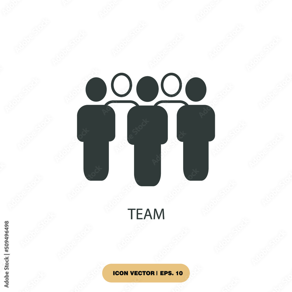 team icons symbol vector elements for infographic web team icons symbol vector elements for infographic web