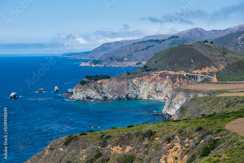 View of the Coast in Big Sur